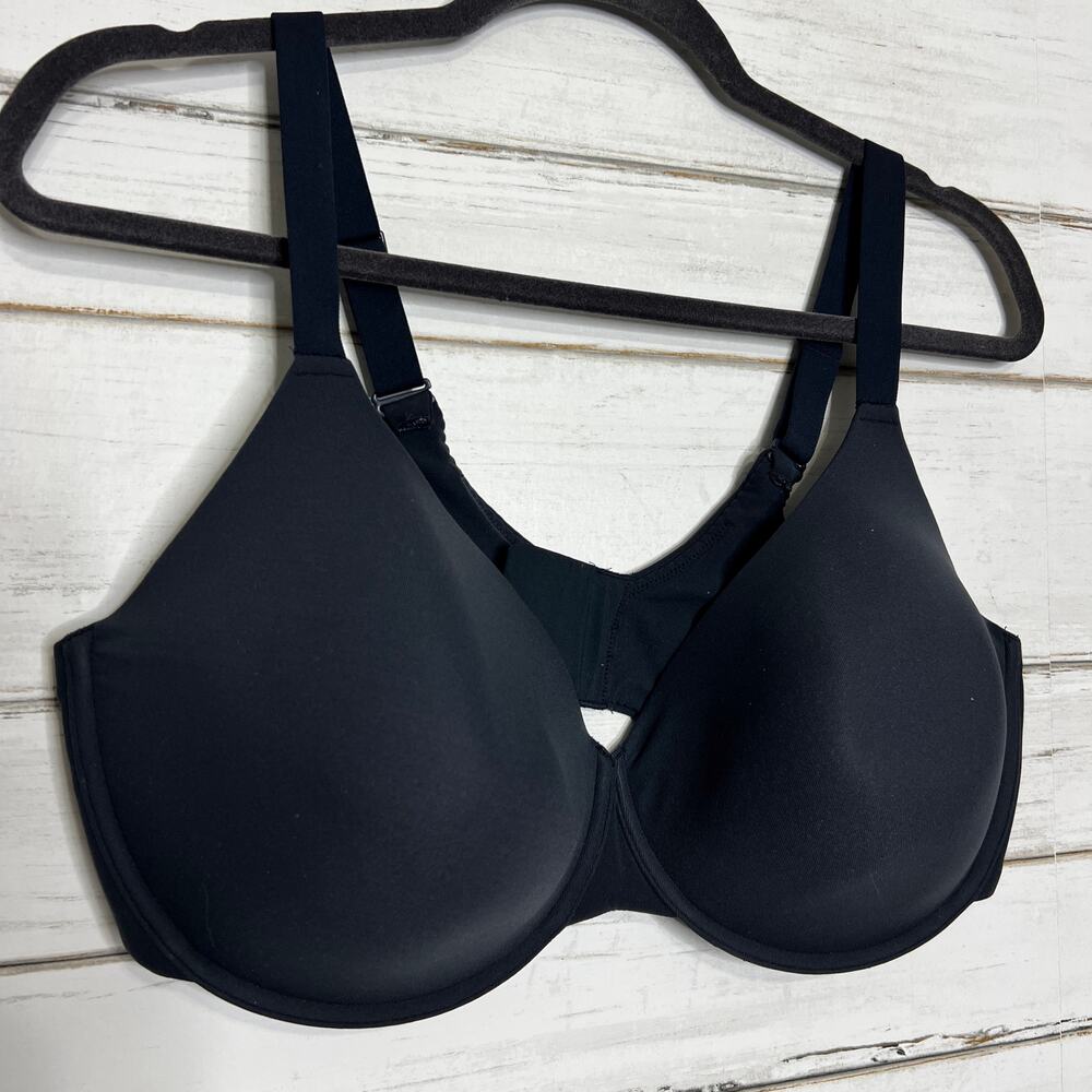 SKIMS Fits Everybody Underwire T-Shirt Bra Onyx Size 42 D